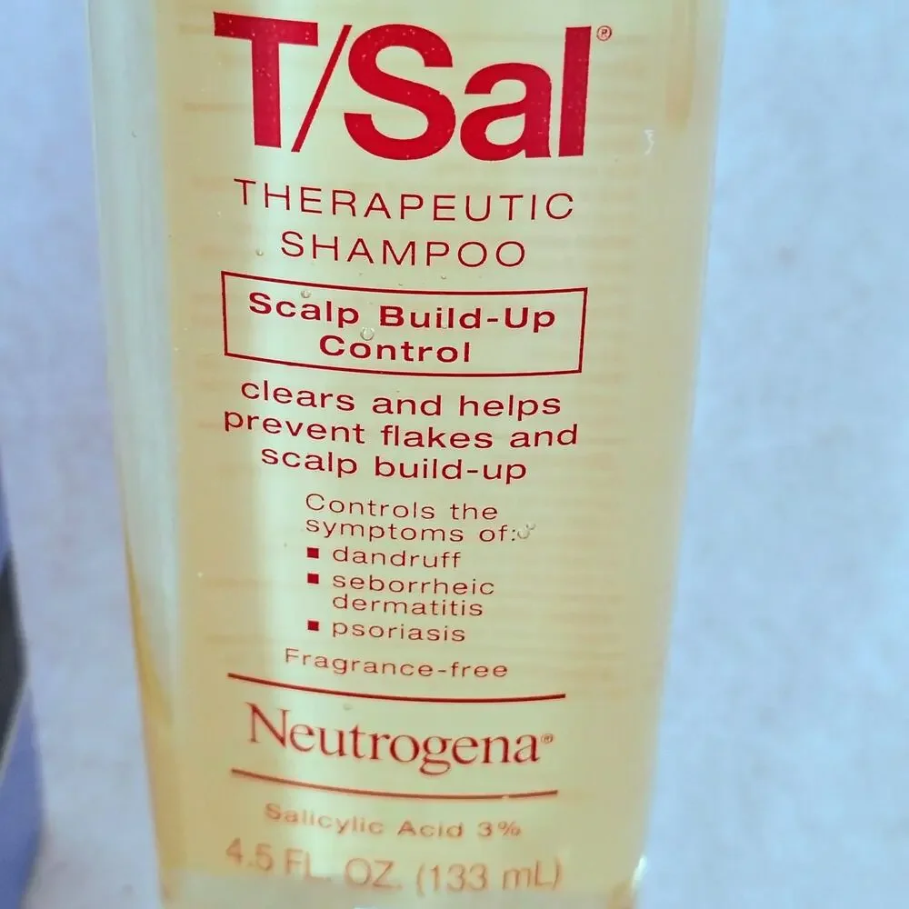 Neutrogena T Sal Therapeutic Shampoo 3% Salicylic Acid Scalp Dandruff 4.5 oz.